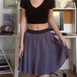Polka dot skirt